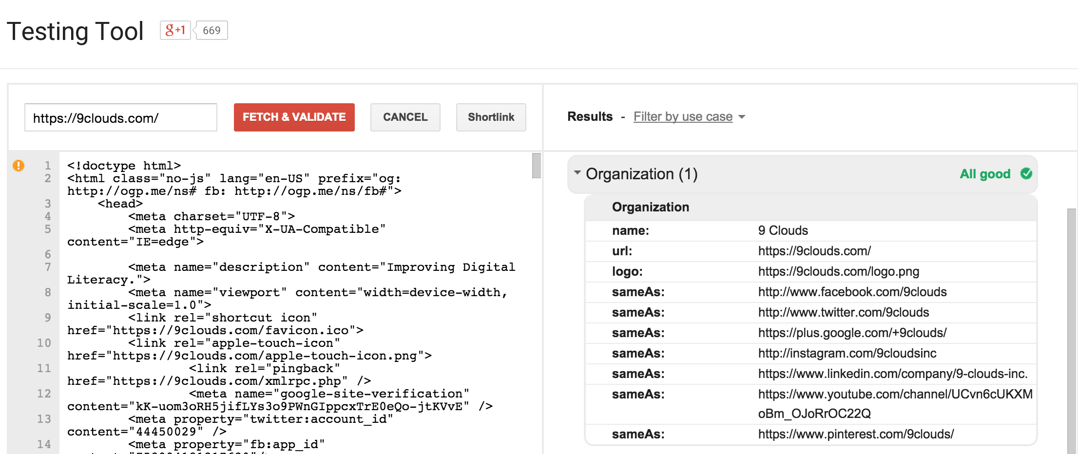 add social media profiles to google