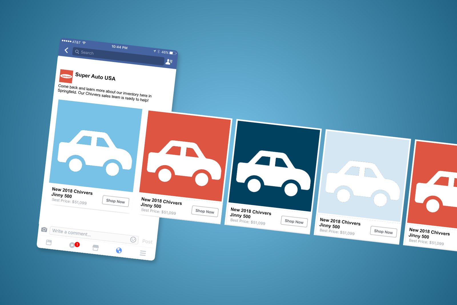 5 Ideas for Great Automotive Carousel Ads on Facebook