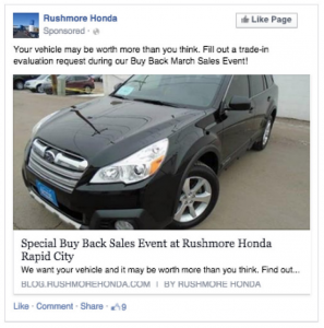 Rushmore Honda - 9 Clouds