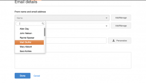 Setting your email details in HubSpot