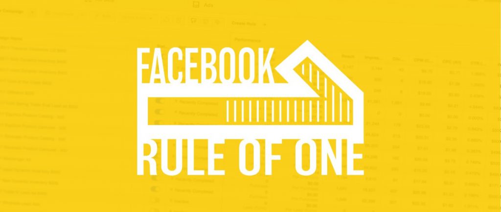 Facebook Rule of One 