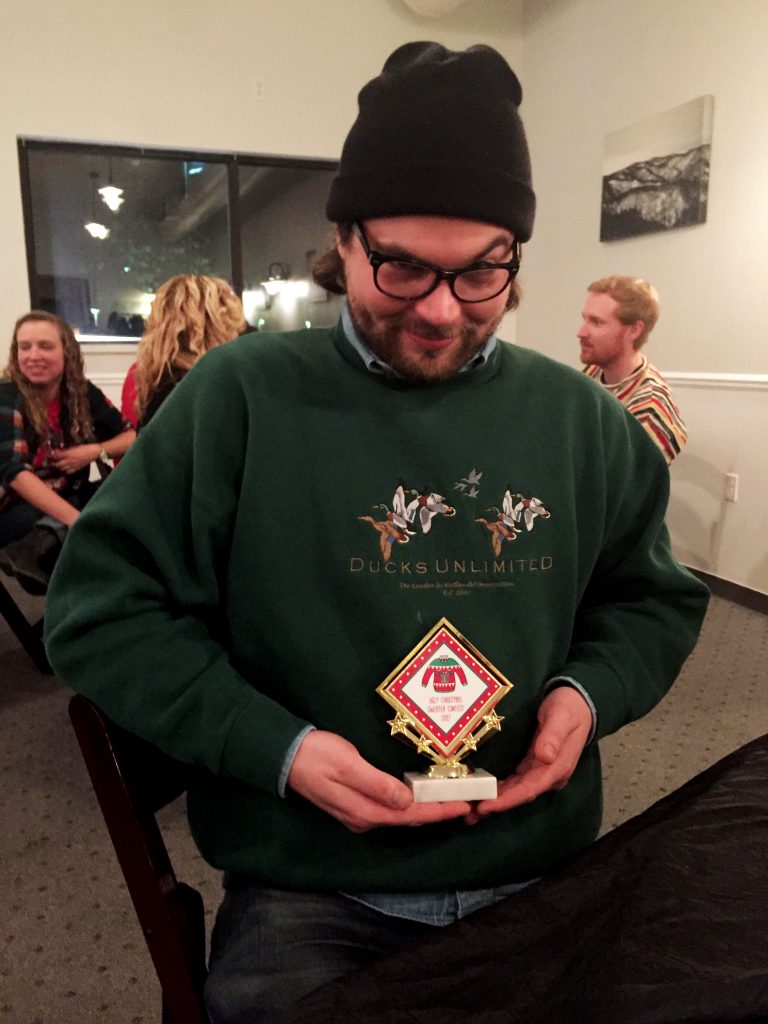 Ugly Sweater Contest Winner