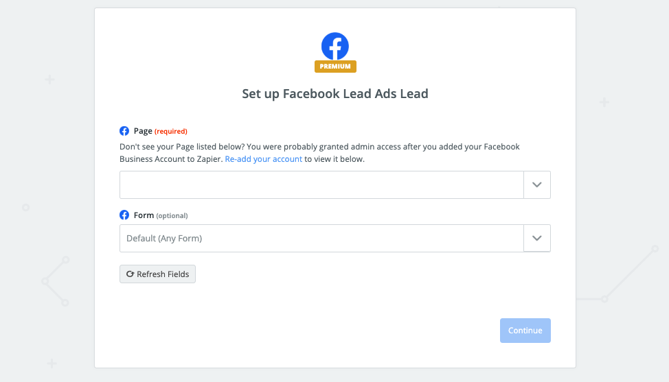 How to get started with Facebook Lead Ads (for Business Admins) on Zapier –  Zapier
