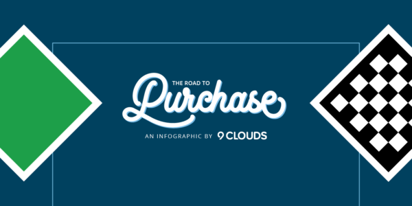 Road to Purchase Infographic from 9 Clouds
