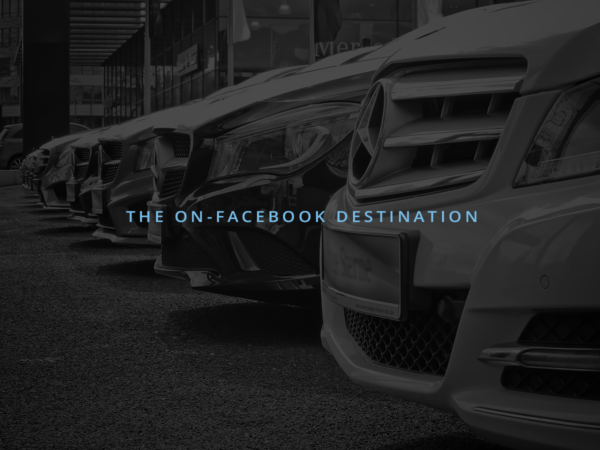 the on-facebook destination for automotive facebook ads