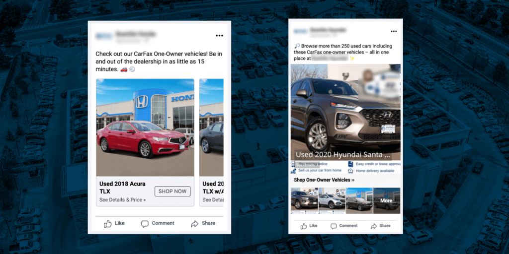 CarFax One-Owner Facebook Ads