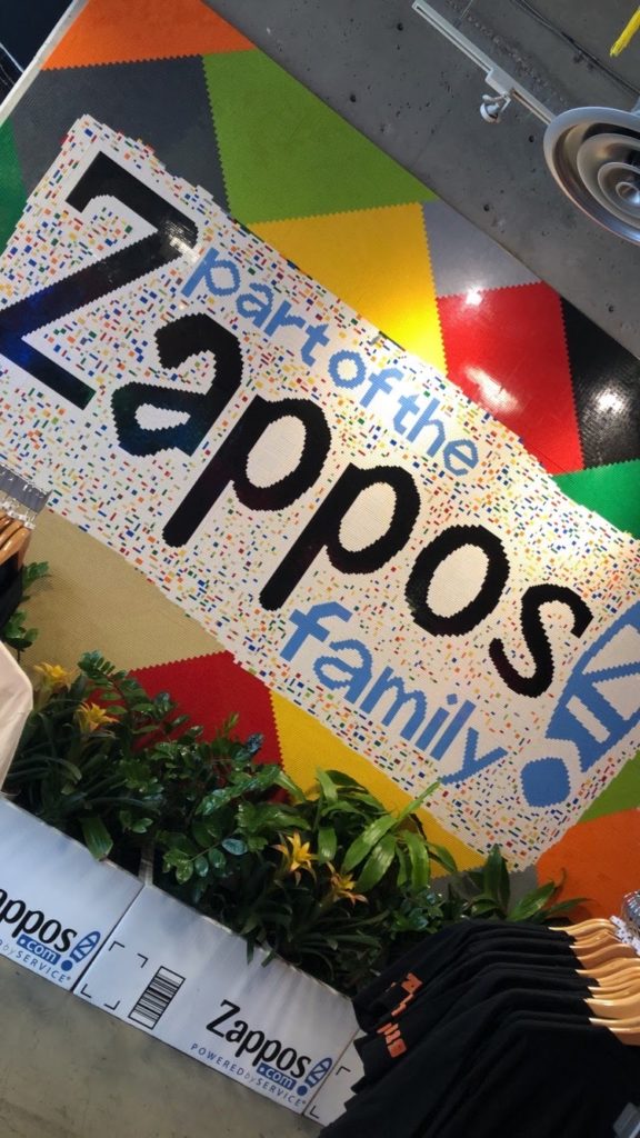 A photo from my trip to Zappos headquarters.