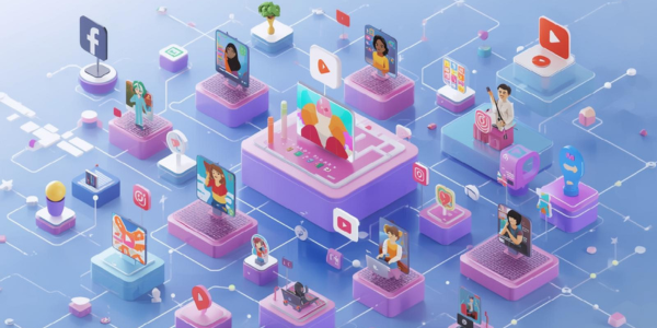 variety of outlets for social media content