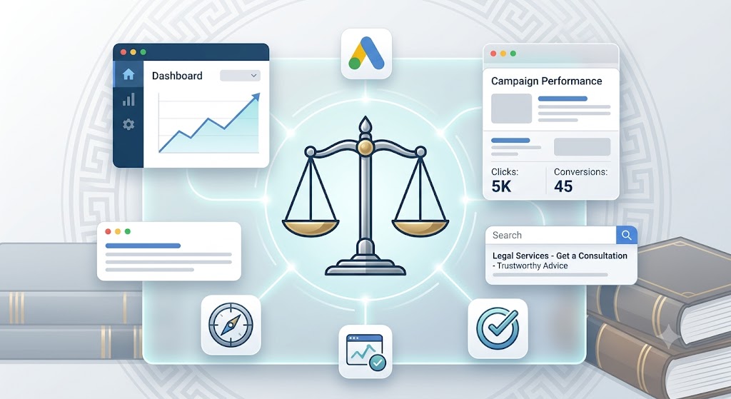 Law Firm Google Ads Benchmarks: Costs, CTRs, Conversion Rates, & What They Mean