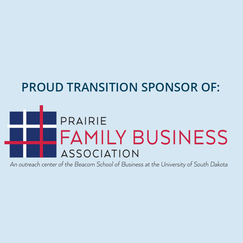 Proud transition sponsor of: Prairie Family Business Association